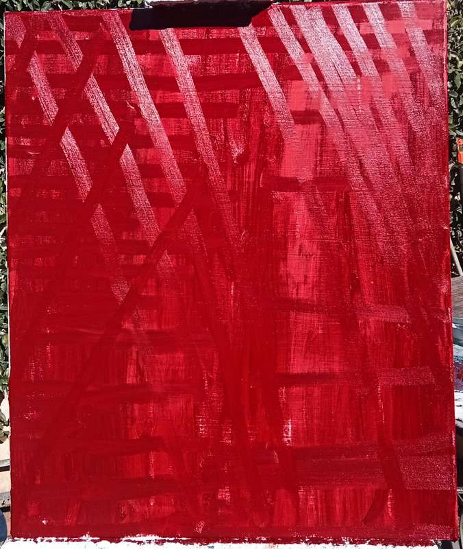 Derek Bernstein oil on canvas
