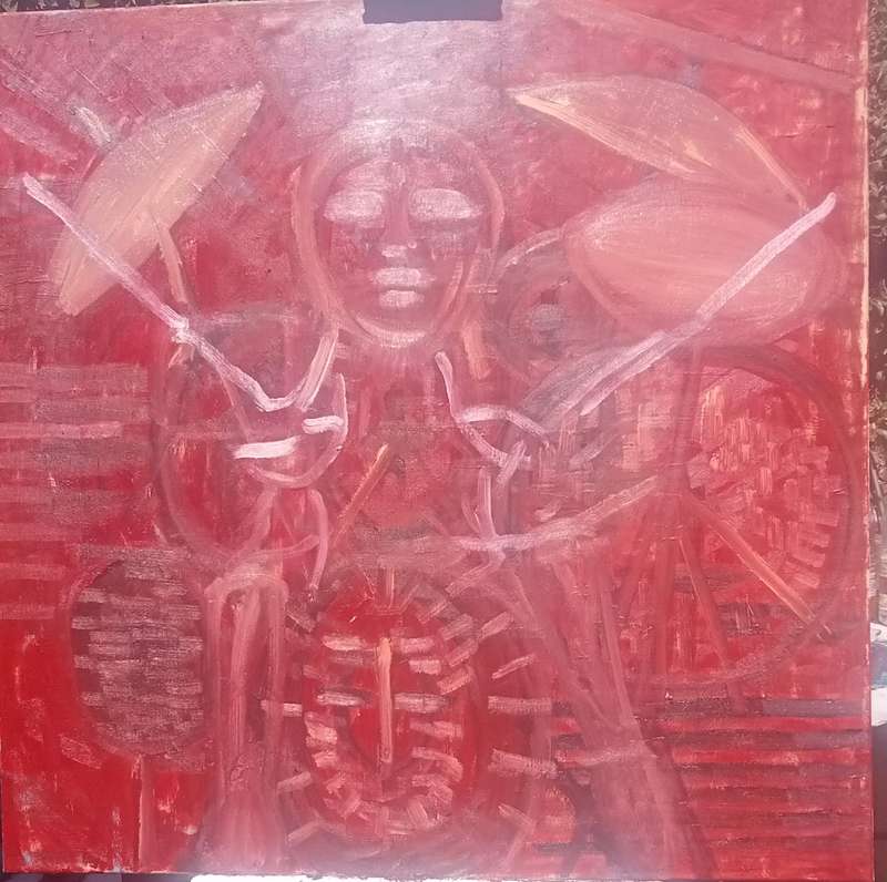 Derek Bernstein oil on canvas