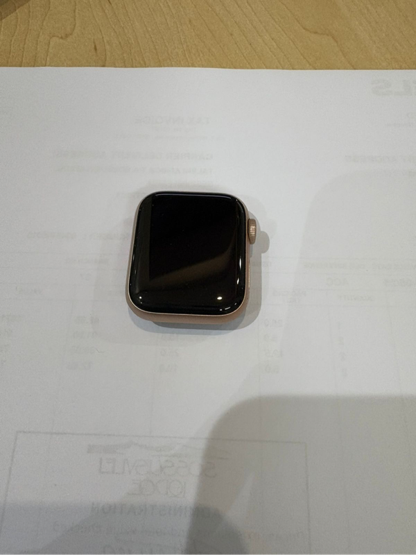 Apple watch series 6 rose gold GPS