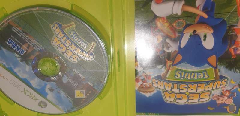Xbox 360 Sega superstar tennis-sonic the hedgehog original disk
