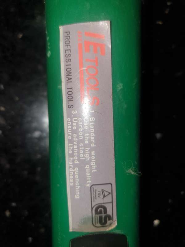 6 pound, Brand New, green poly rubber handle Hammer