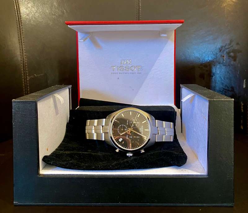 Tissot PR100 Chronogragh Watch with box and booklets