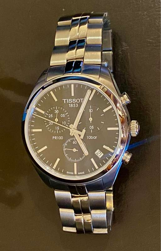 Tissot PR100 Chronogragh Watch with box and booklets