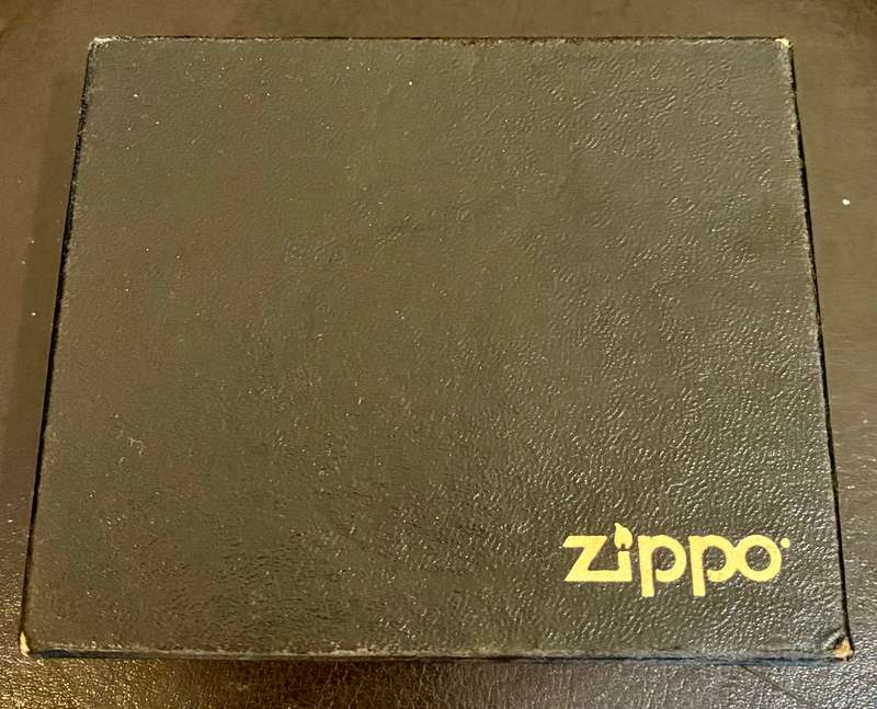 Genuine Zippo collectable folding pocket knife in original box with papers
