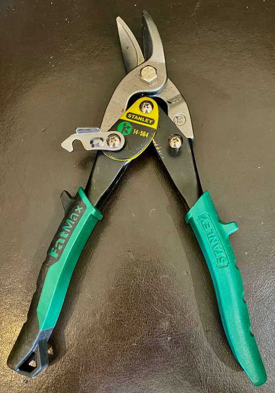 Stanley Fat-max Aviation Right cut 254mm tin snips 14-564