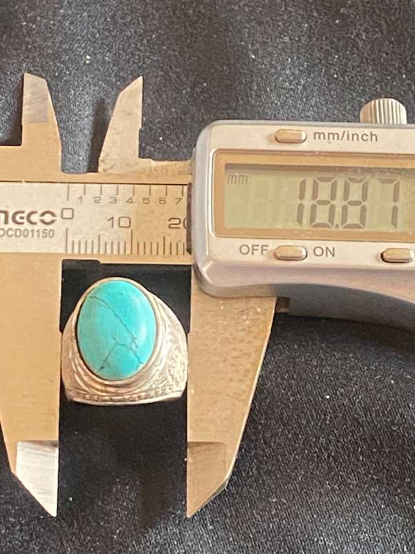 Sterling silver and turquoise Ring