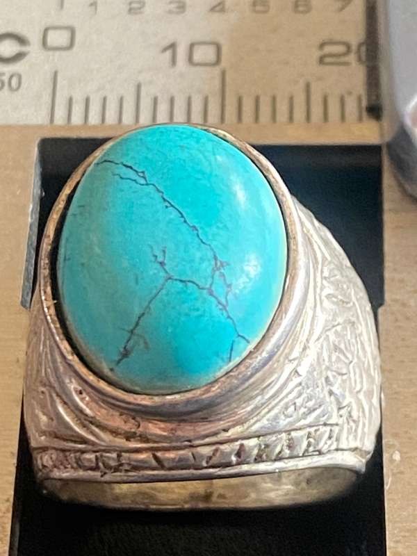 Sterling silver and turquoise Ring