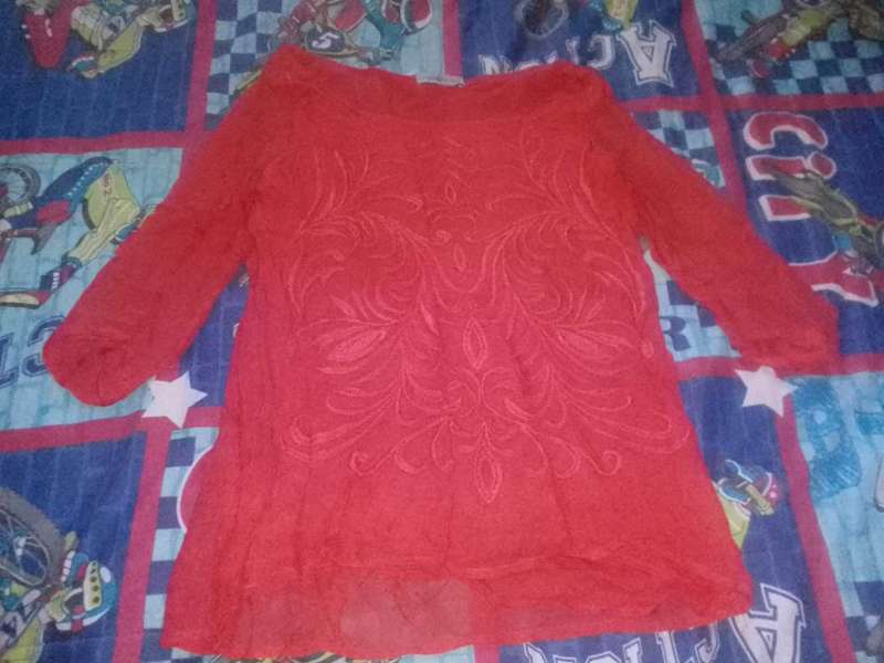 Orange Summer Top