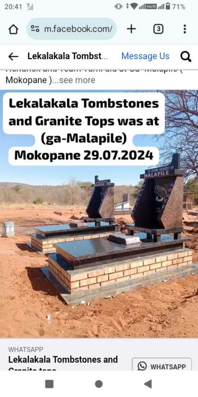Lekalakala Tombstones