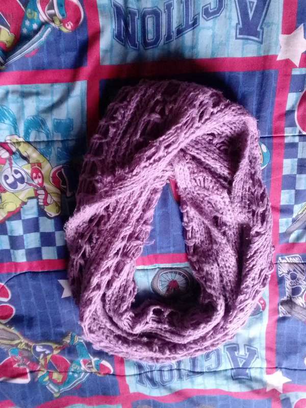 Warm winter scarf
