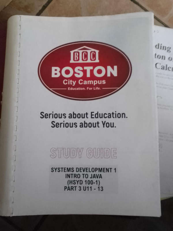 Boston Study Guides
