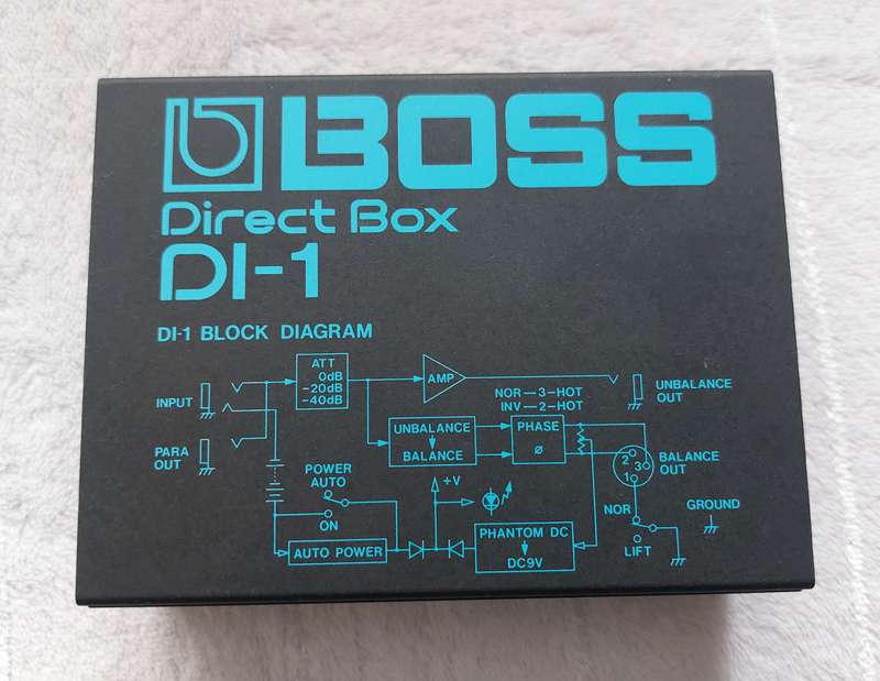 Boss DI-1 Direct Box Signal Processor