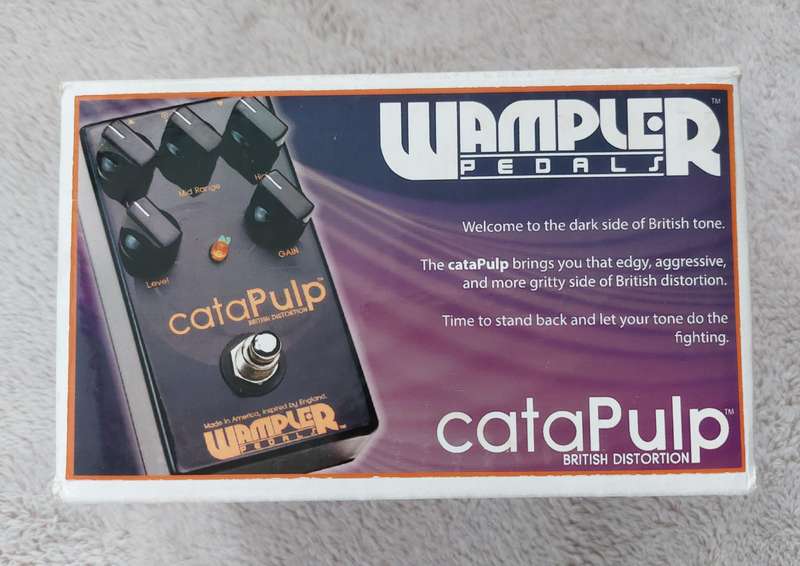 Wampler Catapulp British Distortion Guitar Pedal - Rare
