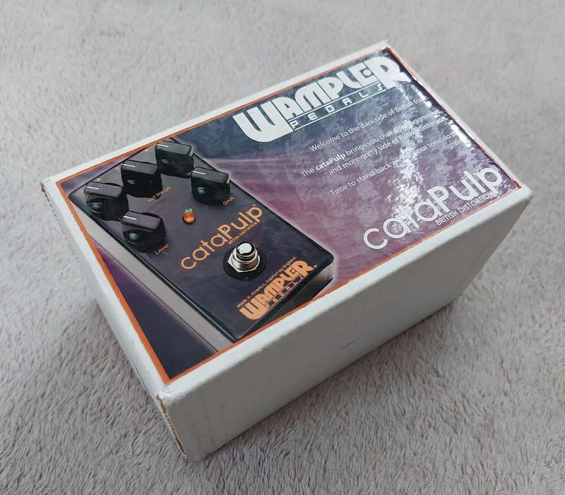 Wampler Catapulp British Distortion Guitar Pedal - Rare
