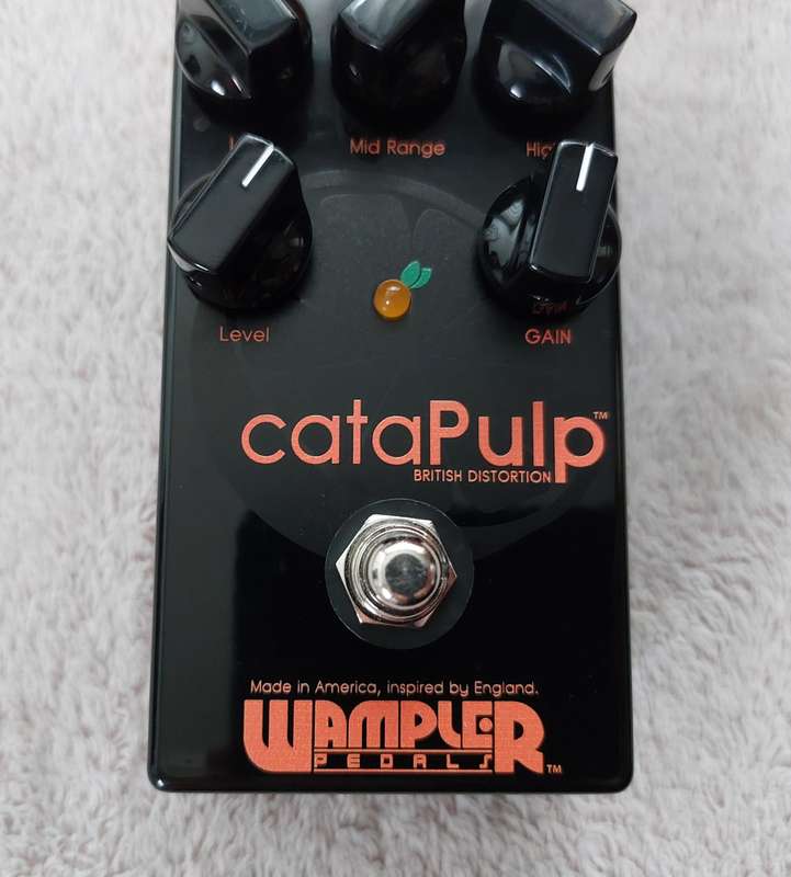 Wampler Catapulp British Distortion Guitar Pedal - Rare