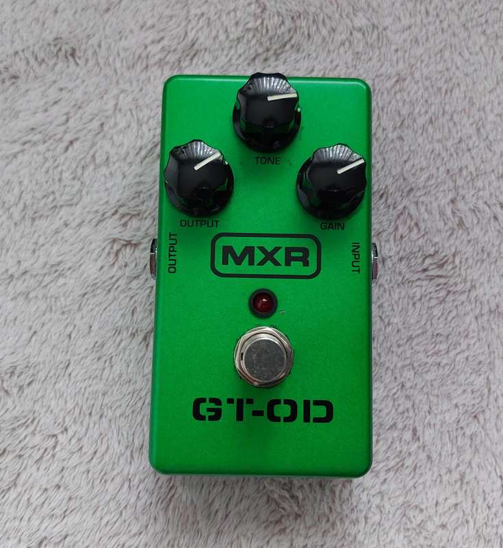 MXR GT-OD Overdrive Guitar Pedal in box