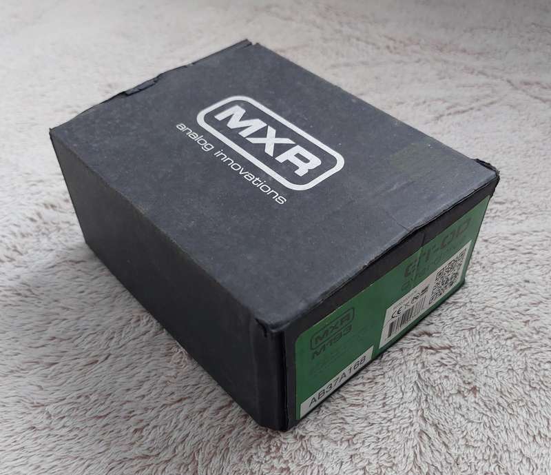 MXR GT-OD Overdrive Guitar Pedal in box
