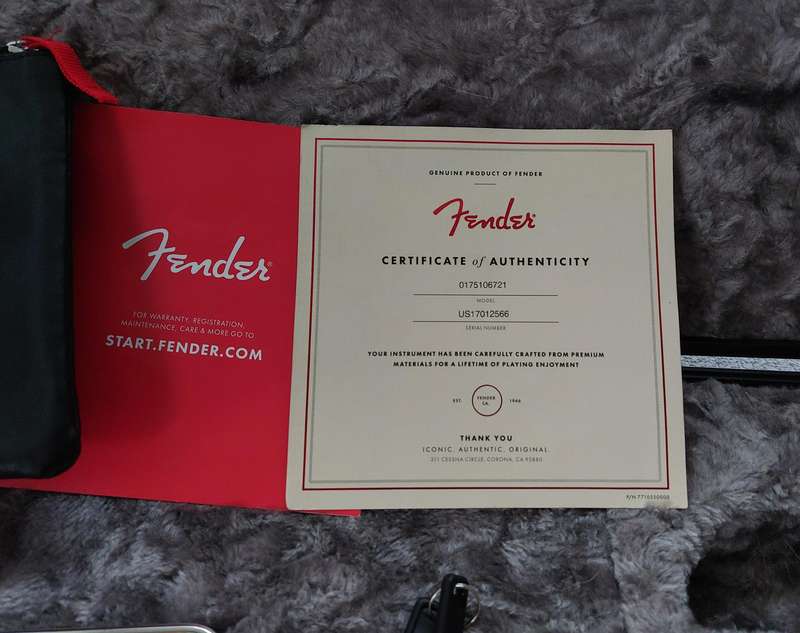 USA Limited Edition 2017 Shedua Top Fender Stratocaster - Exotic Collection