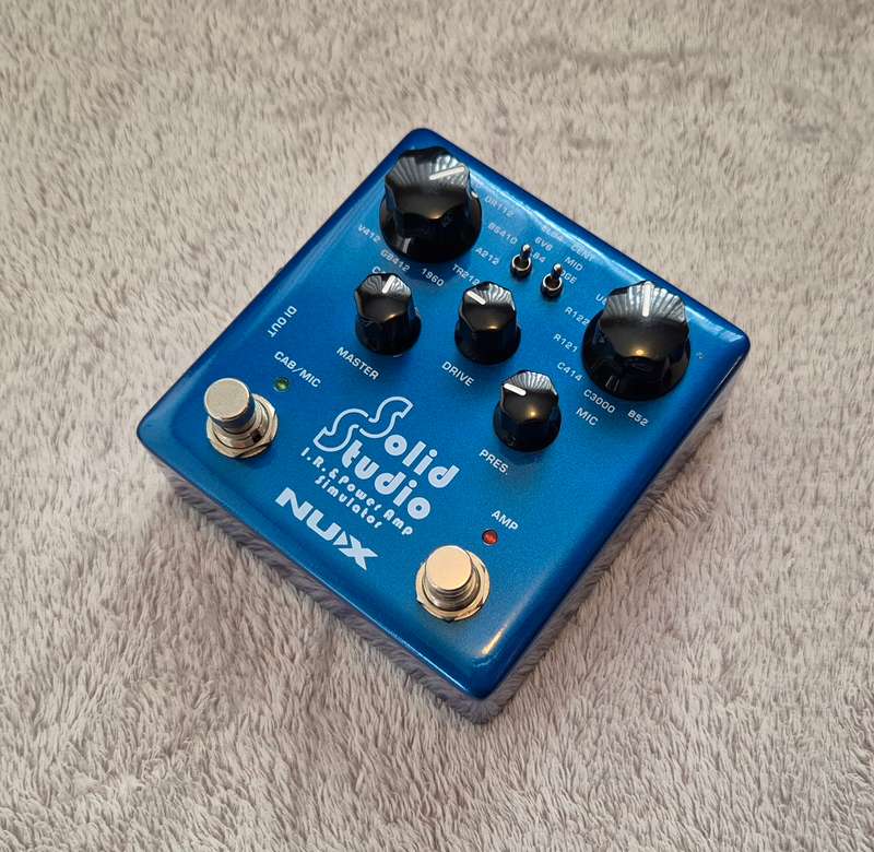 Nux Solid Studio IR Amp Simulator Guitar Pedal