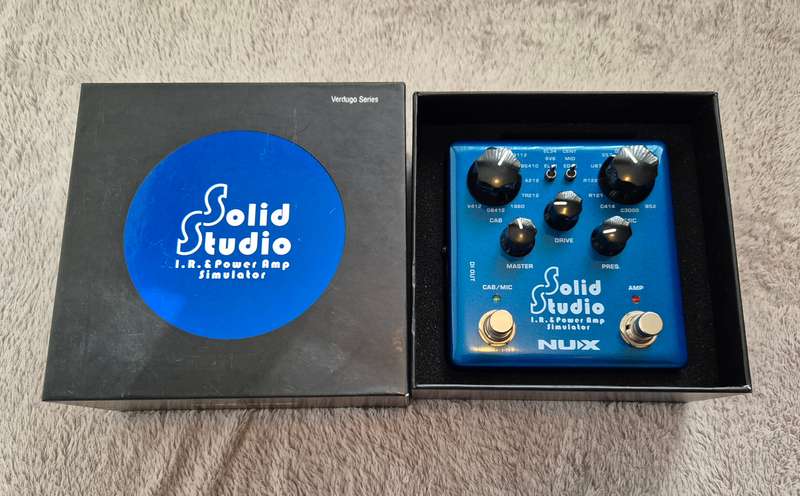Nux Solid Studio IR Amp Simulator Guitar Pedal