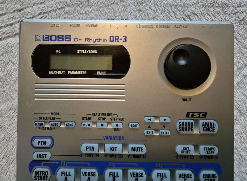 Boss DR-3 Dr Rhythm Drum Machine