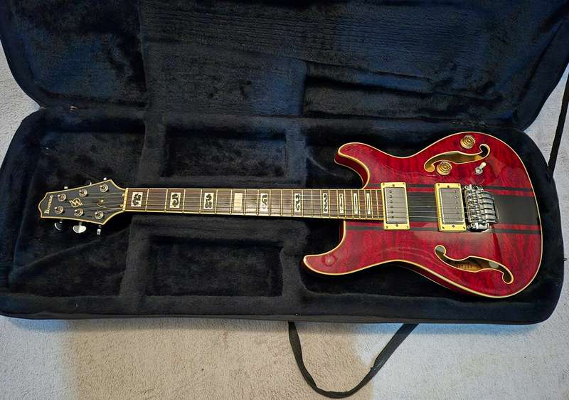Ibanez AWD82T Semi-Hollow Thin Body Guitar