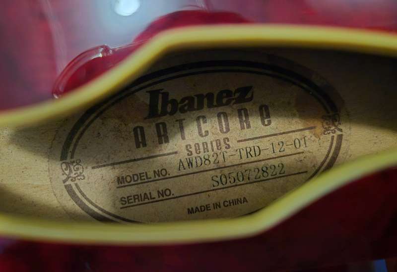 Ibanez AWD82T Semi-Hollow Thin Body Guitar