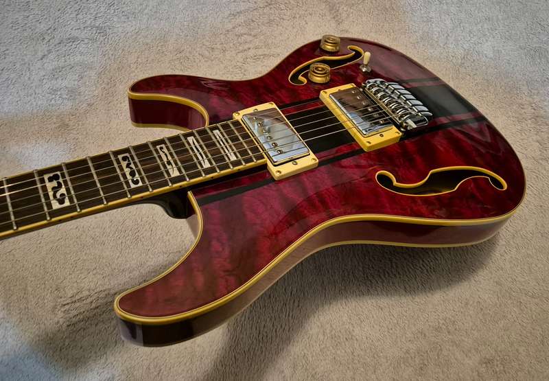 Ibanez AWD82T Semi-Hollow Thin Body Guitar