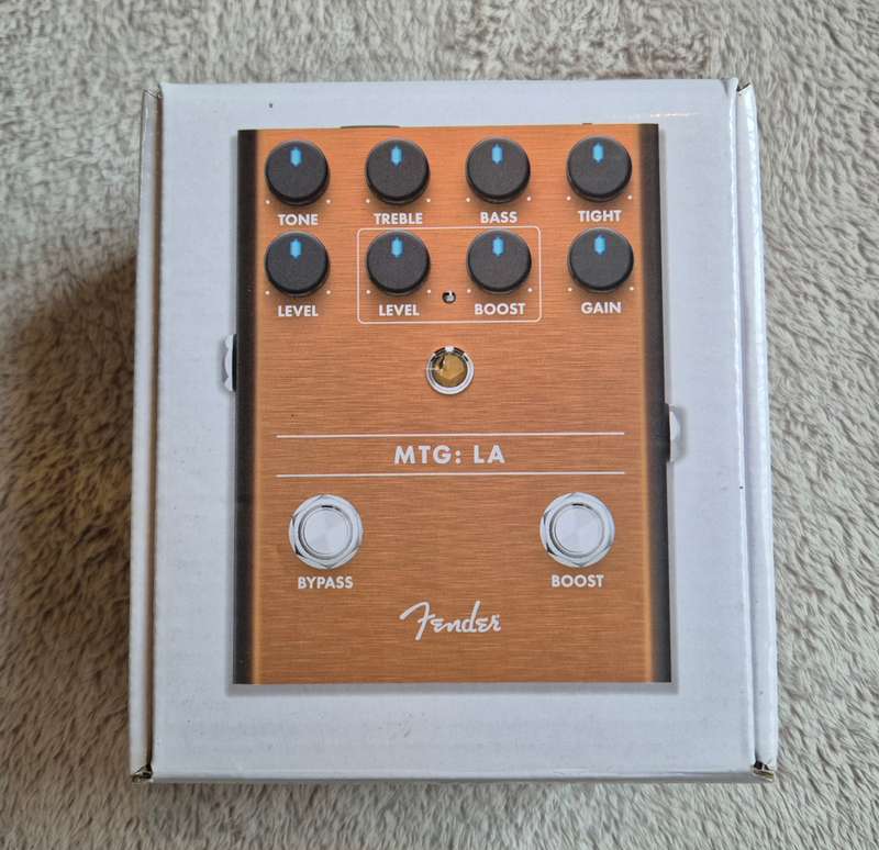 Fender MTG-LA Genuine Tube Distortion Pedal