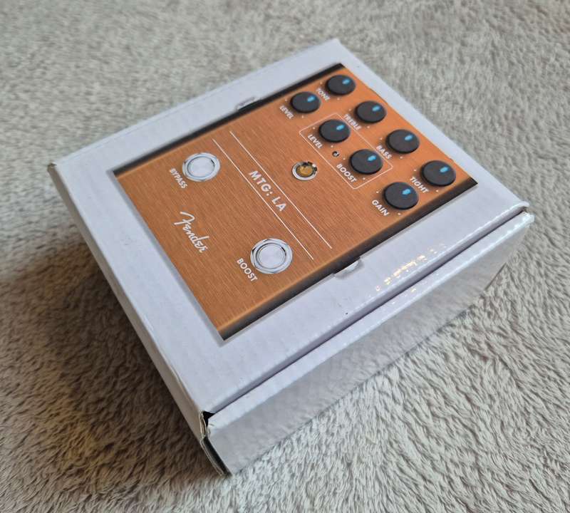 Fender MTG-LA Genuine Tube Distortion Pedal
