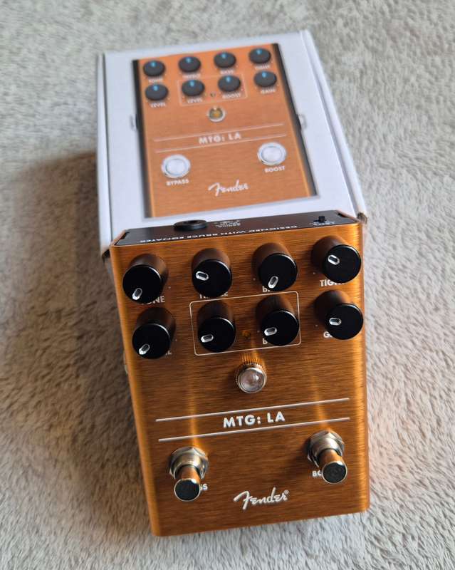 Fender MTG-LA Genuine Tube Distortion Pedal