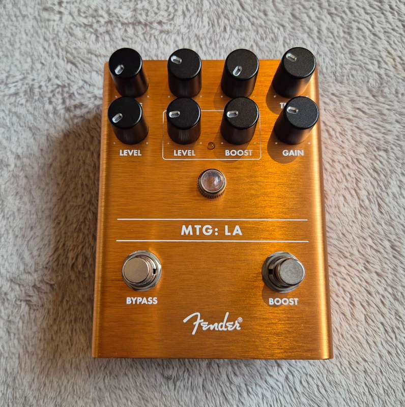 Fender MTG-LA Genuine Tube Distortion Pedal