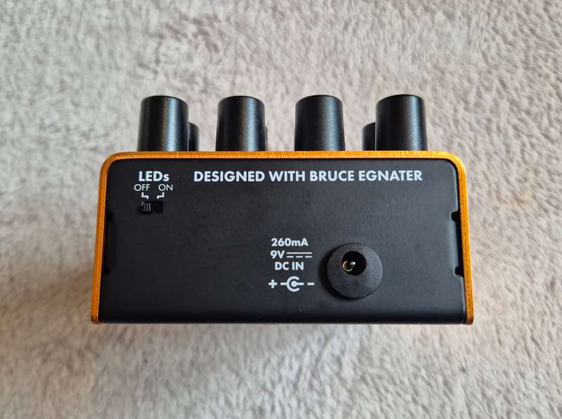 Fender MTG-LA Genuine Tube Distortion Pedal