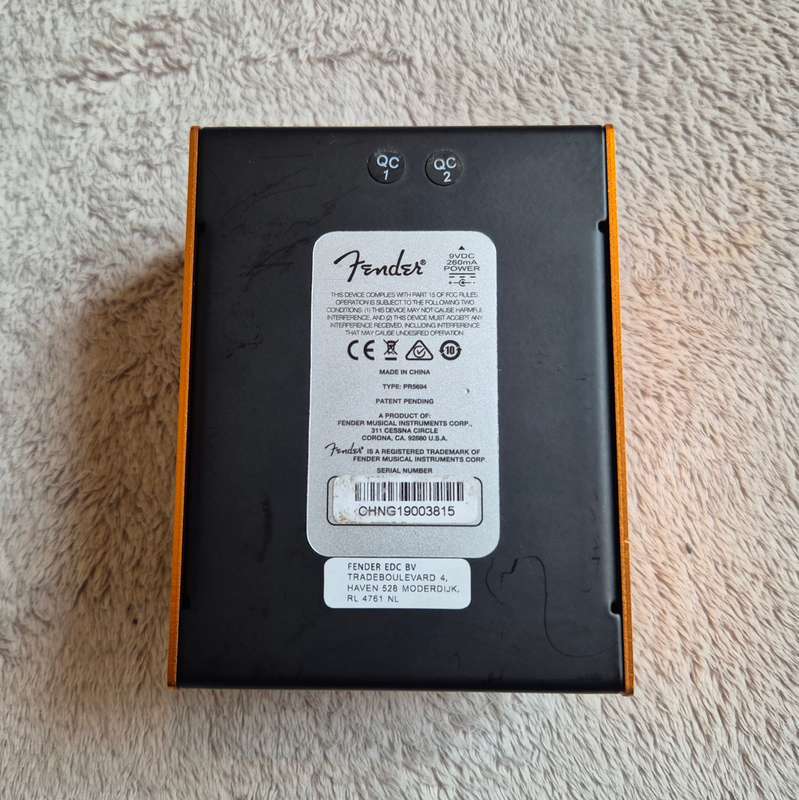 Fender MTG-LA Genuine Tube Distortion Pedal