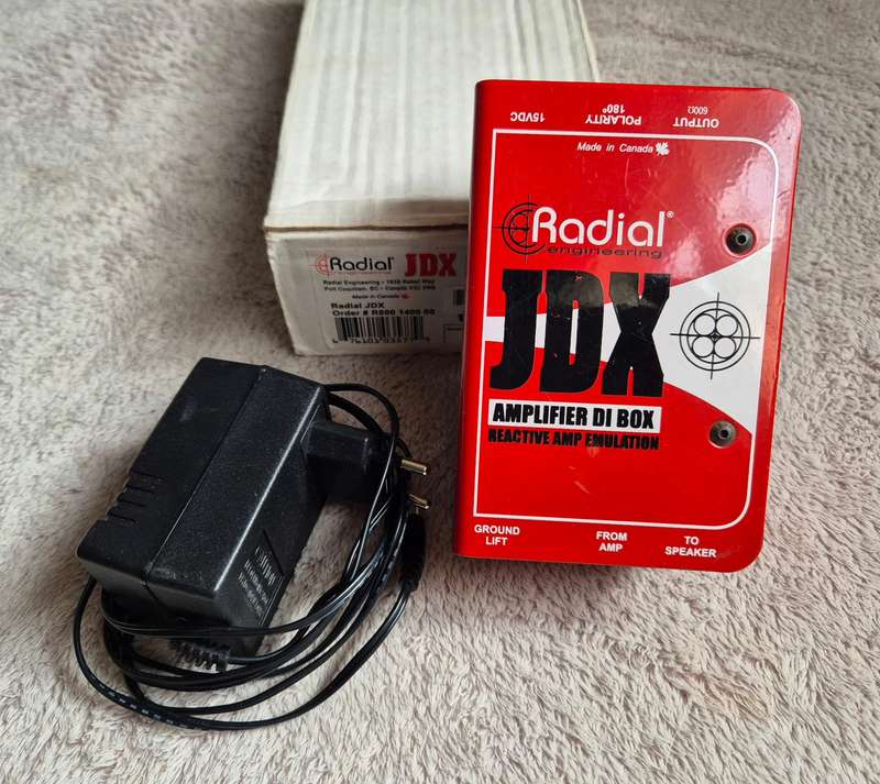 Radial JDX Amplifier DI Box