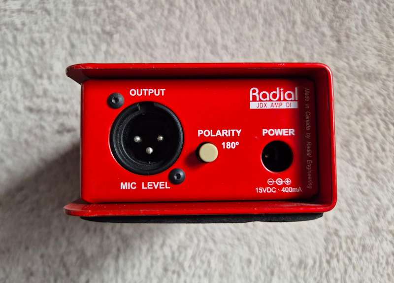 Radial JDX Amplifier DI Box