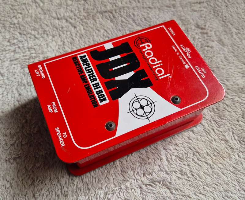 Radial JDX Amplifier DI Box