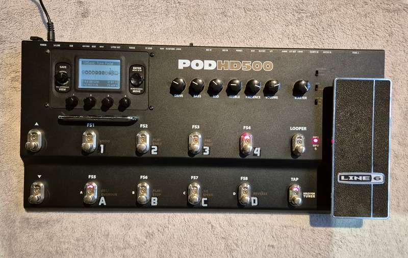 Line 6 POD HD500 Multi-effects Guitar Pedal