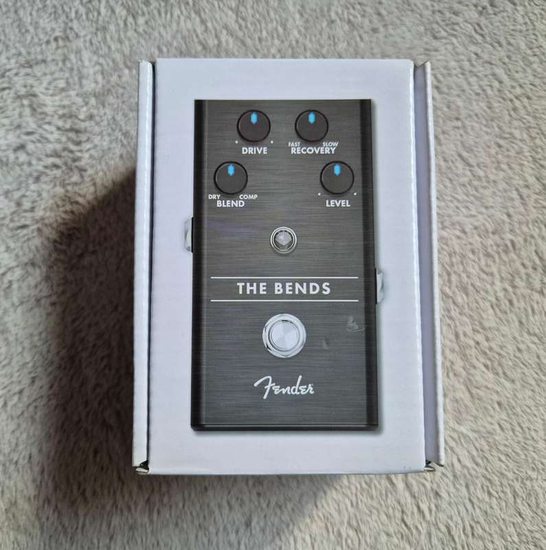 Fender The Bends Compressor Guitar Effects Pedal