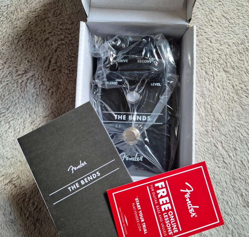 Fender The Bends Compressor Guitar Effects Pedal