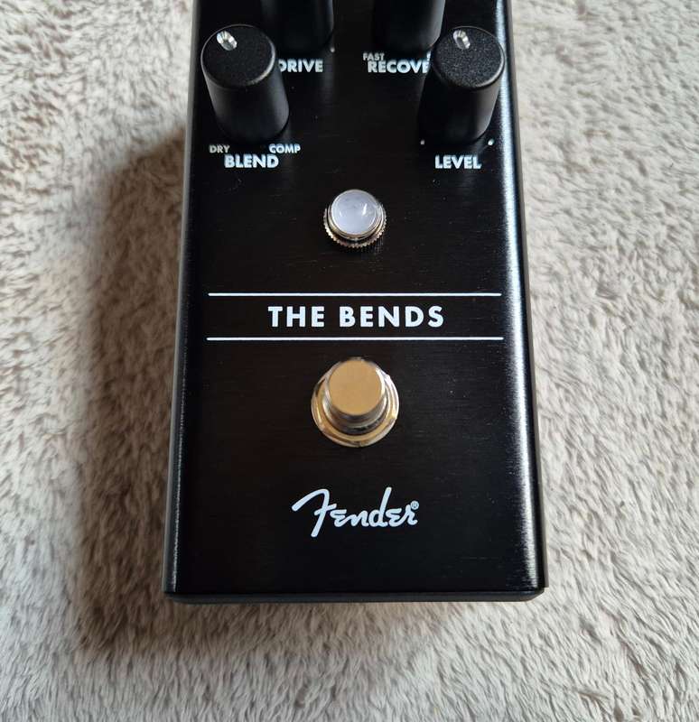 Fender The Bends Compressor Guitar Effects Pedal