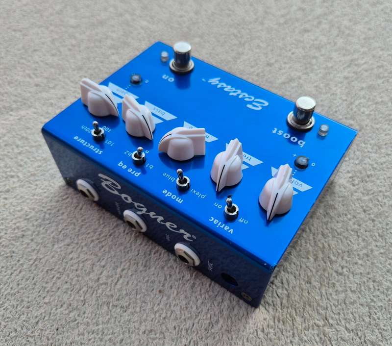 Bogner Ecstasy Blue Overdrive Guitar Pedal