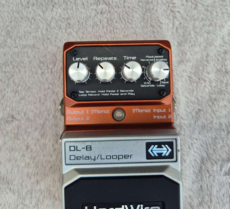 Hardwire DL-8 Delay/Looper Guitar Pedal