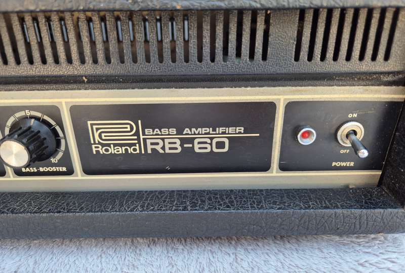 Vintage 1970s Roland RB-60 Bass Amp Head