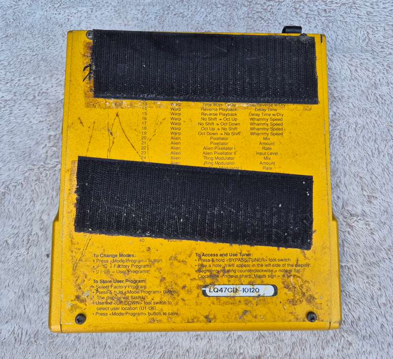 Vintage Digitech XP300 Space Station Pedal