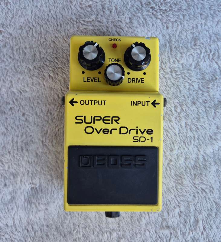 Boss SD-1 Super Overdrive Guitar Pedal