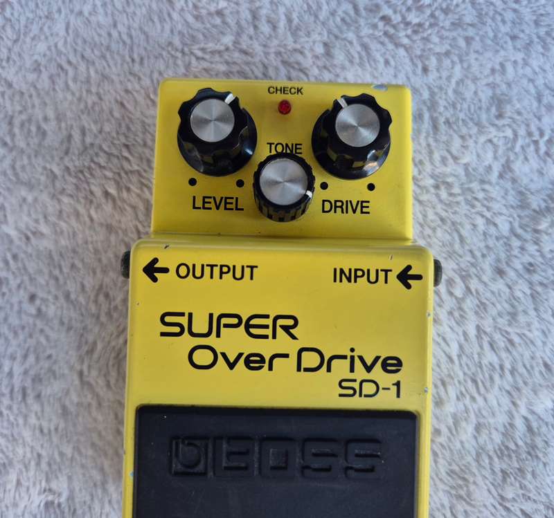 Boss SD-1 Super Overdrive Guitar Pedal