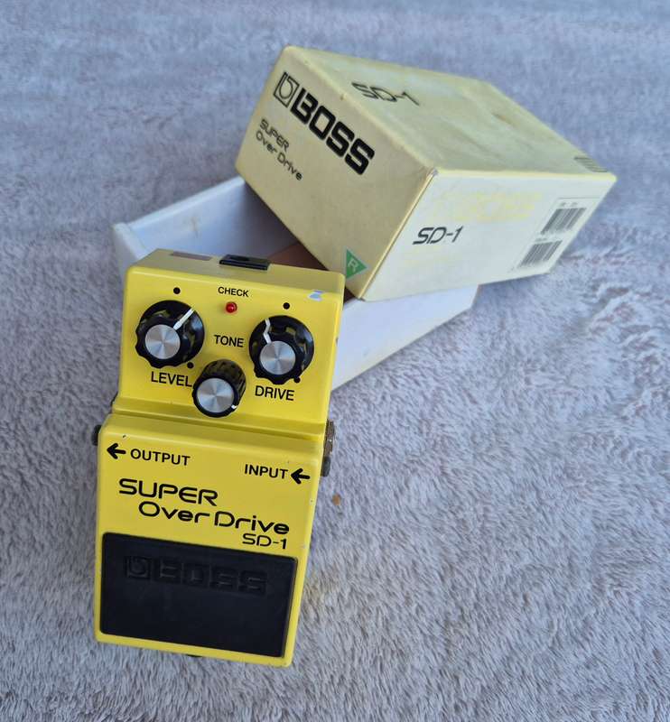 Boss SD-1 Super Overdrive Guitar Pedal
