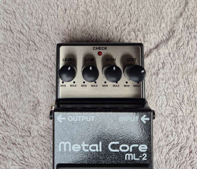 Boss ML-2 Metal Core Guitar Pedal