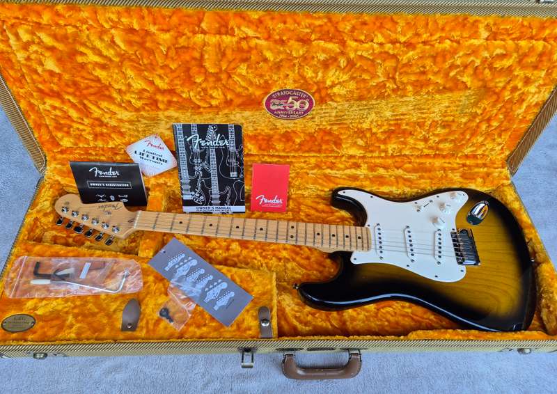 Fender Limited 50th Anniversary USA Stratocaster Guitar